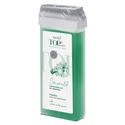 Wosk do depilacji ciała Emerald Top Line z aplikatorem roll-on 100ml