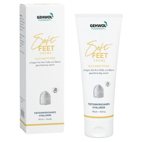 Krem pielęgnacyjny dla jedwabiście miękkich stóp i nóg Soft Feet Creme 125ml