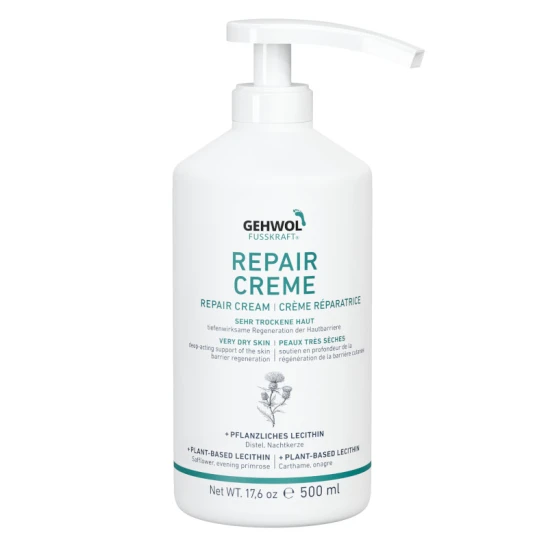 Krem regenerujący do bardzo suchej skóry stóp Fusskraft Repair Creme 500ml