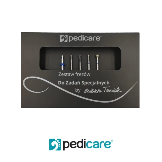 Zestaw 5 frezów PediCare Do Zadań Specjalnych by Elżbieta Trzeciak