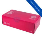 Rękawiczki nitrylowe bezpudrowe IGOLI Pure Elegance Fuksja (XS) 100szt