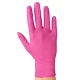 Rękawiczki nitrylowe bezpudrowe IGOLI Pure Elegance Fuksja (XS) 100szt