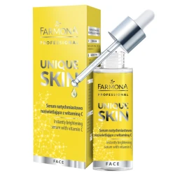 Serum natychmiastowo rozświetlające z witaminą C Unique Skin 30ml