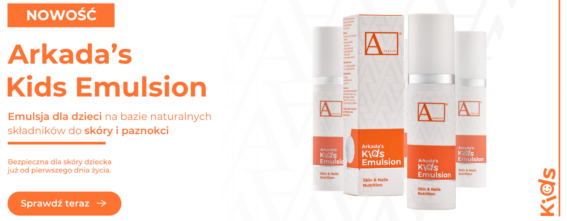 Emulsja ochronno-pielęgnacyjna dla dzieci Arkada’s Kids Emulsion